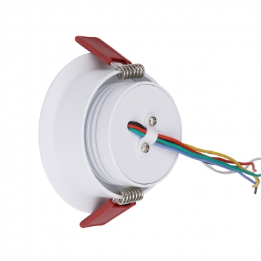 New Design 24V 10W LED RGB CCT Recessed Downlights for DALI KNX Loxone Home Automation Lighting