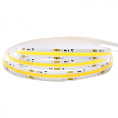 DC 24V Ra90 Tunable White 2700-6500K CCT Dimmable COB LED Strip Light 
